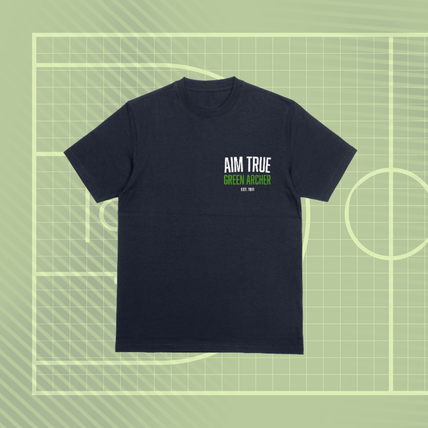 Aim True, Green Archer Shirt